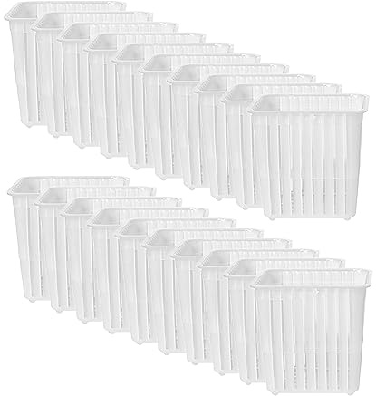 20 x Molde para Queso 4.1x3.6cm – Molde Compacto para la Producción de Ricotta, Brie, Camembert y Quesos Frescos en Pequeños Lotes