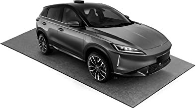 QWORK®ölauffangmatte 259 x 182 cm, garagenmatte, geeignet für Garagen, Geschäften,Küchen oder Parkplätzen