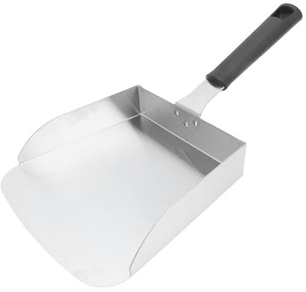 Food Shove, L Große Grillschaufel aus Edelstahl mit Weitem Öffnungsdesign für die Küche zu Hause Im Restaurant