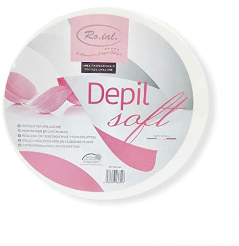 Ro.ial Enthaarungsstreifen Vliesrolle für die Haarentfernung - 100 Meter - Made in Italien !