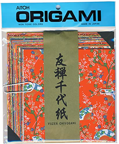 Yuzen Chiyogami LARGE Set of 40 Sheets