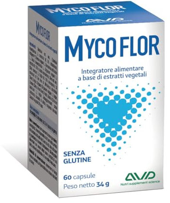 AVD REFORM | Mycoflor – Integratore con estratti vegetali e oli essenziali per la protezione delle mucose e il benessere respiratorio – 60 capsule – Prodotto in Italia