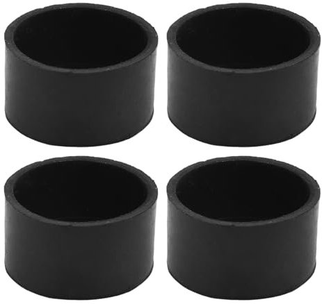 JJSCHMRC Rubber Leg Tip, Rubber Chair Floor Protector, Furniture Hardware Leg Tips Rubber Table Chair Leg Caps Replacement Tips Multipurpose Feet, Ferrules End Caps(size:32mm,4pcs)