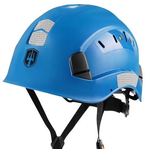 GREEN DEVIL Schutzhelm Arbeitshelm Harter Hut Einstellbarer ABS Sicherheitshelm leichte belüfteter Bauhelm mit EN 397 Industriehelm