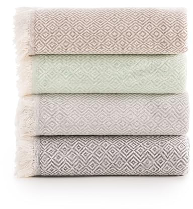 Colcha Multiusos Sofa, Manta Foulard, Plaid para Cama, Cubresofa Cubrecama, Jarapas, Fabricado en España, Armonía. (125x180cm, Verde).