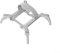 Per DJI Mini 4 Pro Treppiede, compatto e carrello di atterraggio per prestazioni di stabilità migliorate (grigio arancione)