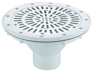 Astralpool Pièce à sceller Piscine - Bouche de refoulement avec Grille ABS - 3 réglable de