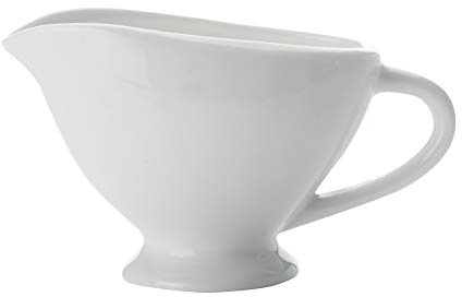 Maxwell & Williams White Basics Sauce Boat, 75ml, Porcelain