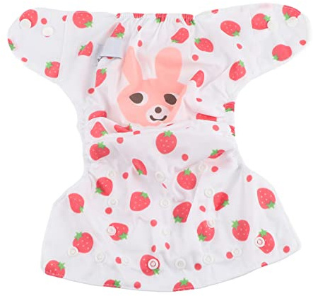 Calico Swim Diaper Baby Infant Snap Absorbent Washable Swimsuit Diaper Reusable Swim Nappy for Baby Toddlers Swimming Lessons, One Size Fit All(D)