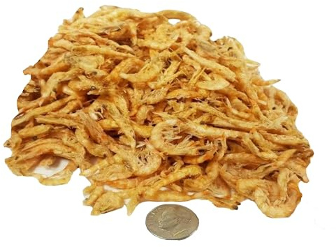 Aquatic Foods Inc. Krill-Freeze Dried Floating Arctic Krill, High in Natural Astaxanthin for Color for All Tropical Fish, Koi, Turtles, Reptiles, Rodents, Cats…1-lb Lg Jar