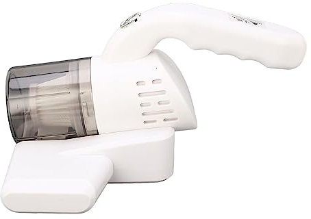 Topyond Aspiradora De Cama Inalámbrica De 7,4 V, Gran Succión para Eliminación De ácaros, Aspiradora De Colchón De Mano con Potencia De 3600 PA, Batería Recargable De 2000 MAh