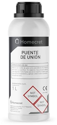 HOMECRET I Promotor de adherencia I Facilita union entre soporte y microcemento, 1 litro