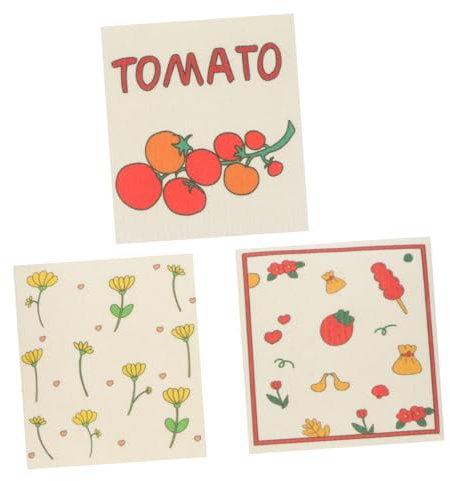 Beavorty Trapos para Lavar Platos En Seco Y Húmedo Paquete De 3 Paños De Cocina Suaves Absorbentes Resistentes Que No Rayan