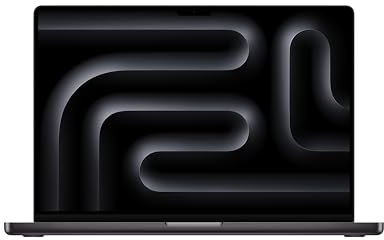 Apple 2024 MacBook Pro Laptop mit M4 Max Chip mit 14-Core CPU und 32-Core GPU: 16,2 Liquid Retina XDR Display, 36 GB gemeinsamer Arbeitsspeicher, 1 TB SSD Speicher; Space Schwarz