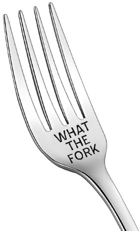 Funny Fork Gift for Daughter Son Birthday Gifts for Sister Brother Inspirational Gifts for Friend BFF Friendship Gift for Boys Girls Husband Wife Anniversary Presents for Boyfriend Girlfriend Fork