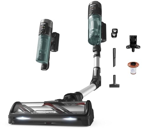 Aspiradora escoba sin cable Rowenta RH9A32 150AW Autonomía 60min Kit accesorios LED