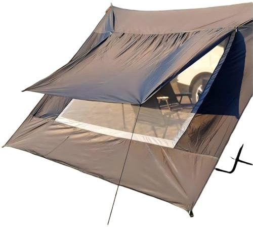 CSRBOOMEE Car side tent for Mini Clubman, Retractable Weatherproof Side Awning,Black