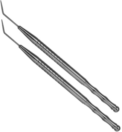PLAFOPE 2 pièces Outil de Rehaussement Cils Acier Inoxydable Bâtons de Curling Précis pour Levage et Teinture Cils Accessoires Professionnels pour Extensions et Massage Relaxant des Yeux