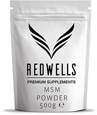 MSM Poudre REDWELLS Crystalline méthylsulfonylméthane - 500g Paquet