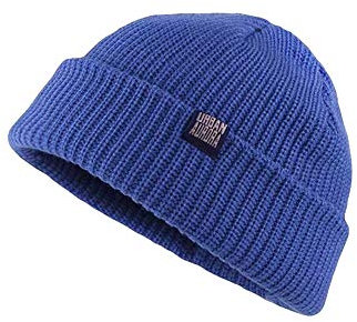 CLAPE Strickmütze Seebär Dockermütze Seemannsmütze kurz und flach Beaniemütze Winter-Fisherman Beanie für Damen & Herren