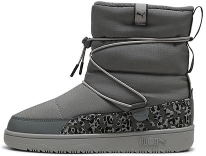 PUMA Damen Snowbae WNS Animal Sneaker, Mineral Gray Black, 38 EU