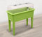 Garden Store Direct Raised Bed Grow Table XXL Flower Pot. 5 Colours With Grow Lid & Self Watering System. Perfect for Growing (Lime Green)