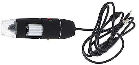 Gadpiparty Elektronenmikroskop USB elektronisches Mikroskop digitales Heimmikroskop Beobachtungsmikroskop für die Schule High-Definition-Erkennungsmikroskop hochauflösend Abs