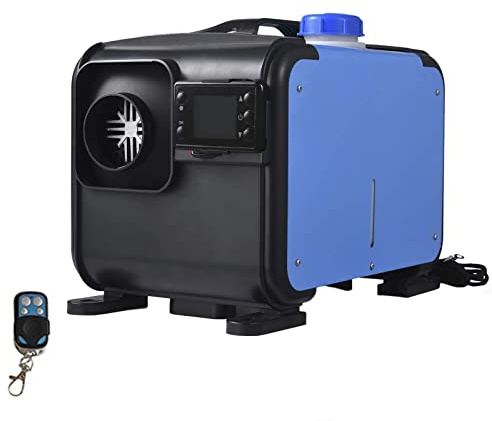 Riscaldatore diesel 24V 8KW Riscaldatore da parcheggio portatile tutto in 1 con monitor LCD e telecomando, riscaldatore d'aria per auto per camper, camion, barca, autobus, rimorchio per auto, camper