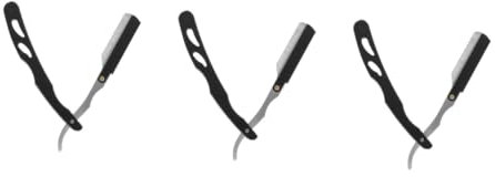 Angoily 3 Rasierer Rasiermesser Aus Friseur Bart Rasiermesser Männer Rasieren Rasiermesser Handbuch Bartschneider Einfach Rostfreier Stahl Mann Schermaschinen