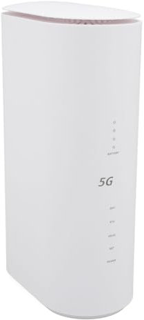 5G CPE Router with SIM Card Slot, Dual Band WiFi 6 Home Router with 8 High Gain Antennas, Wireless Internet Router for Home Office Indoor, 32 Users Support (UK Plug)