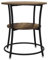 Vicco Couchtisch Quebec, Couchtisch mit der Ablage, Eiche rustikal, 50 x 50 cm mit Ablage