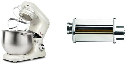 Girmi IM50 Impastatrice planetaria Gastronomo Plus 2200W, 8 Litri + IM52 Accessorio Tirapasta