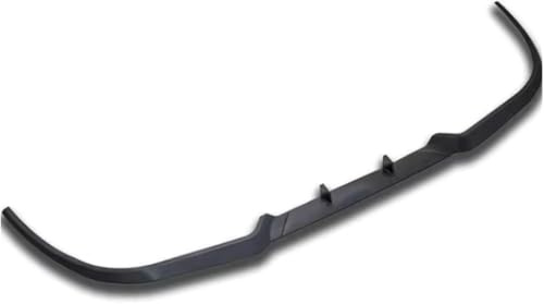 KLBVFDYAN Alerón Delantero del Coche para Audi A6 C6 S6 S, Borde de Parachoques Delantero Divisor Lip Protector de Parachoque Trim Difusor,A/Negro Mate