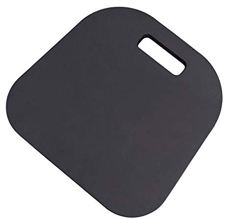 GLEAVI Cuscinetto Protettivo Imbottito per Ginocchia da Giardinaggio e attività Sportive in Spugna Resistente Nero 33X32X2 CM per Ragazzi e Uso Domestico Colore Casuale