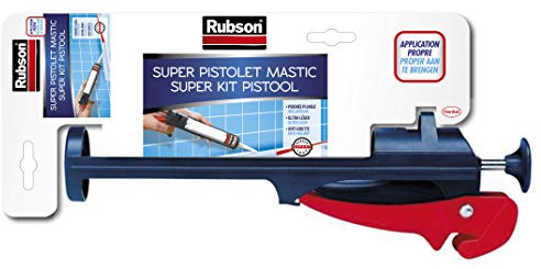 RUBSON Super pistolet extrudeur pour mastic , léger et pliable , facile à utiliser pour une application précise