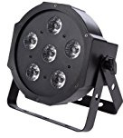HQ-Power HQLP10006 A, Par - 6 X 3 W Uv-LED, Plastik, 20 W, 2G7, Schwarz, 25 x 24 x 15 cm