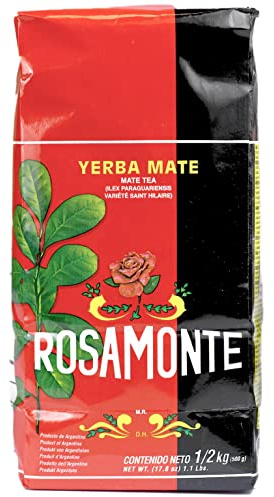 Rosamonte Yerba Mate Tradicional 500g - El tiempo de maduración es de 12 meses
