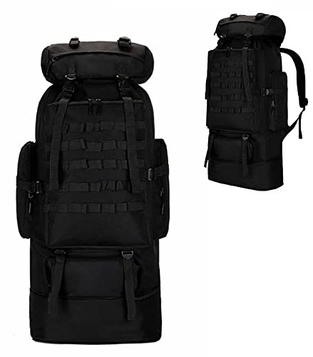 NBVNBV Notfallrucksack Fluchtrucksack 100 L,wasserdicht Große Kapazität Survival Ausrüstung Militär Gefüllt,für Herren Damen Das Camping Wandern Sport Reisen