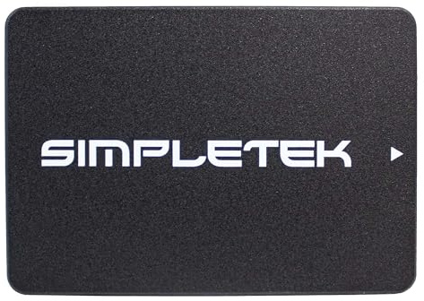 SIMPLETEK - SSD interno 2,5 SATA III da 128GB, disco a stato solido ad alte prestazioni per desktop e notebook
