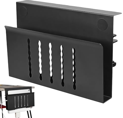 30 × 20 × 4,1 cm Support pour ordinateur portable : support pour ordinateur portable, rangement latéral, béquille latérale, support pour ordinateur portable, pour le bureau et le bureau à domicile en