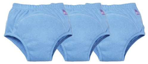 Bambino Mio, Potty Training Pants, Blue, 3+ Years, 3 Pack