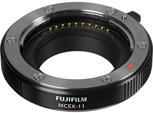 Fujifilm MCEX-11 Tubo de extensión de macros para Objetivos (11 mm), Color Negro