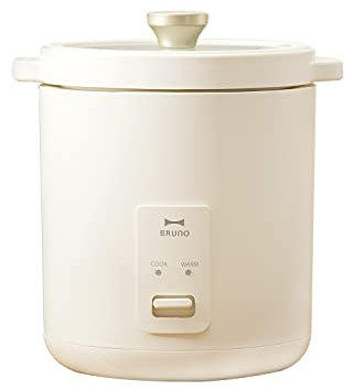 BRUNO Compact Rice Cooker - Ivory (220V version)
