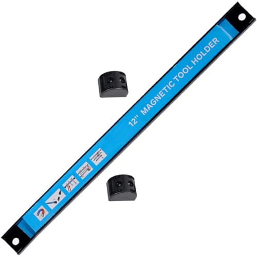Healeved Barra Magnetica per Utensili 12 Pollici, Organizzatore Magnetico da Parete per Attrezzi da Garage, Portautensili Resistente e Modulare per Cacciaviti e Chiavi Inglesi