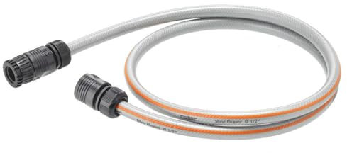 Claber Extension, 1.5 m di tubo da giardino 1/2 (12.5 mm) con raccordi automatici
