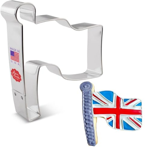 Ann Clark Flag Cookie Cutter, Large 4-3/4 in, Made in USA