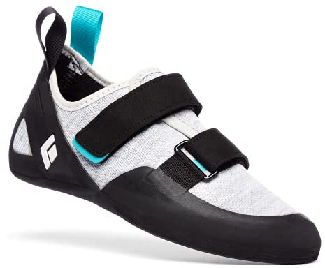 BLACK DIAMOND W Momentum Climbing Shoe Schwarz-Weiß - Komfortabler Damen Einsteiger Kletterschuh, Größe EU 40 - Farbe Bl