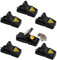 Pecewlos Mausefalle, 6er Set Profi Mäusefalle Schlagfalle Rattenfalle, Wiederverwendbar Mouse Trap Profi in Haus und Garten (11.2 * 4.8 * 5.6cm)
