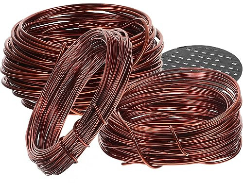 BESPORTBLE Supplies Gardening Alambre Bonsái Material Plastic Easy to Bend Cut Reusable for Beginners