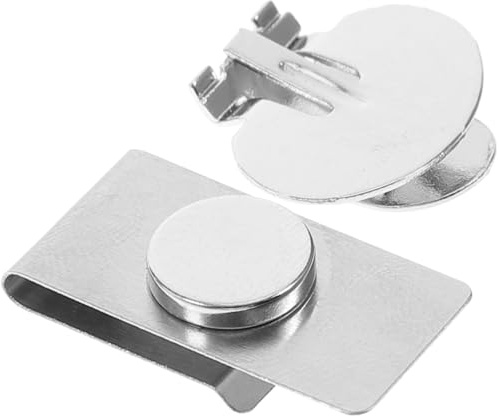 MUCKLILY Magnetischer Unsichtbarer Krawattenclip Für Herren Krawattenhalter Edelstahl Magnetische Revers-Pin Krawattenklammer Zubehör Für Büro Und Geschäft